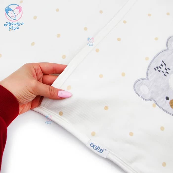 ست سه تیکه دم دستی سبی خرس پاپیون دار Sebi 881112 — تصویر ۴