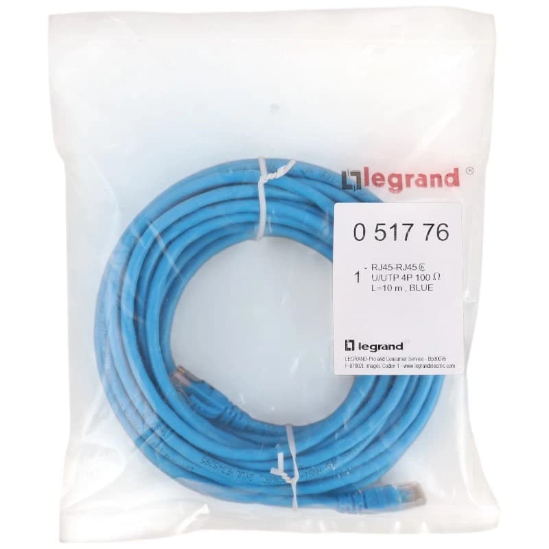کابل شبکه Legrand 051776 Cat6 10m — تصویر ۹