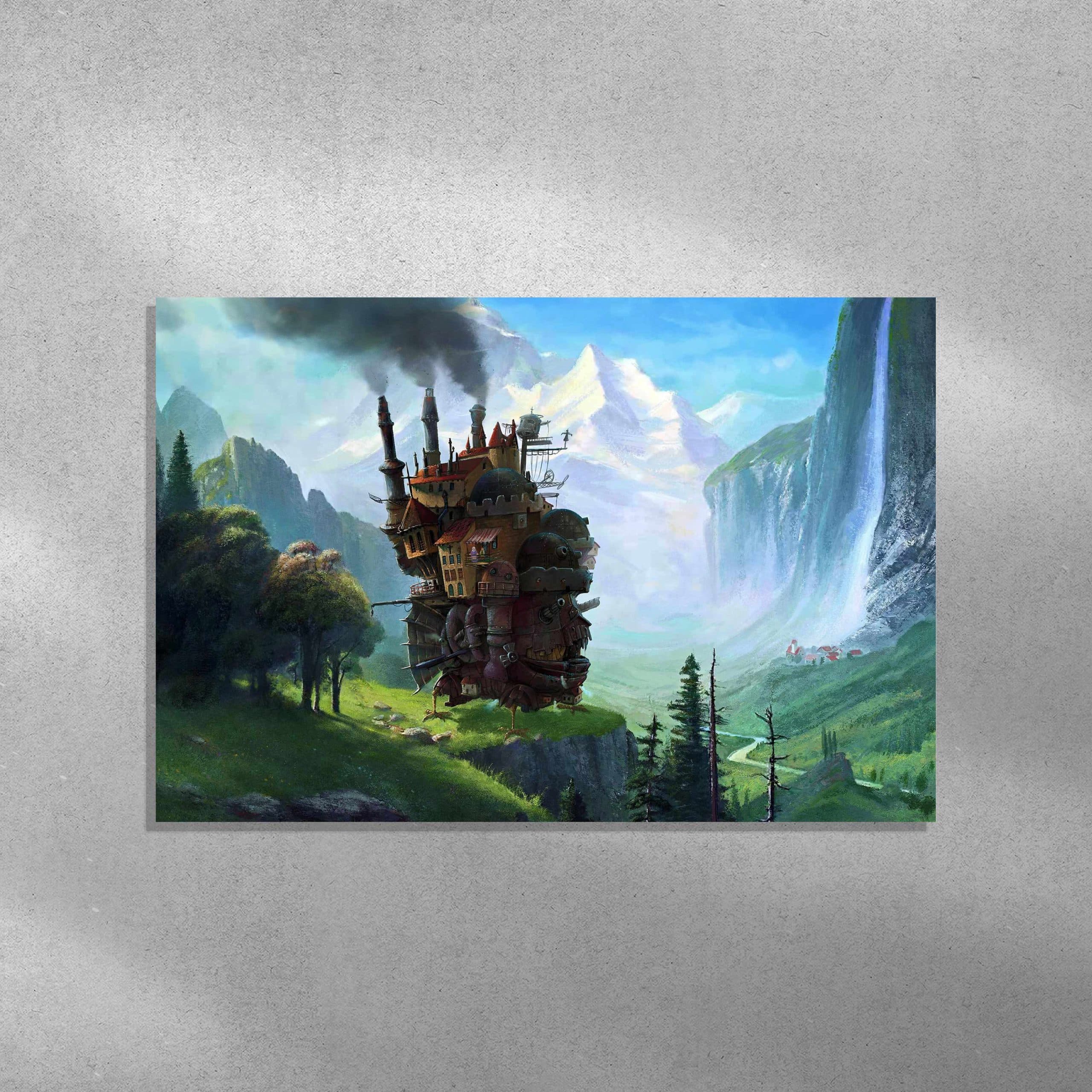 پوستر انیمه قلعۀ متحرک هاول 55 | Howls Moving Castle Poster 55