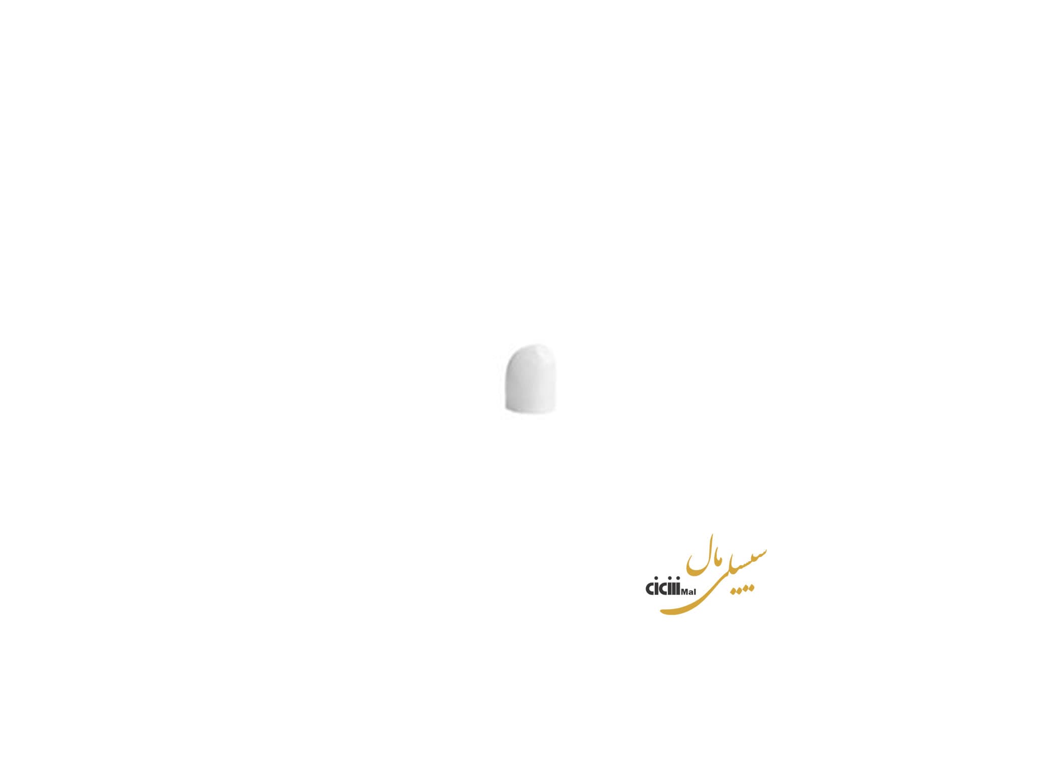 نمک پاش هتلی چینی زرین ایران