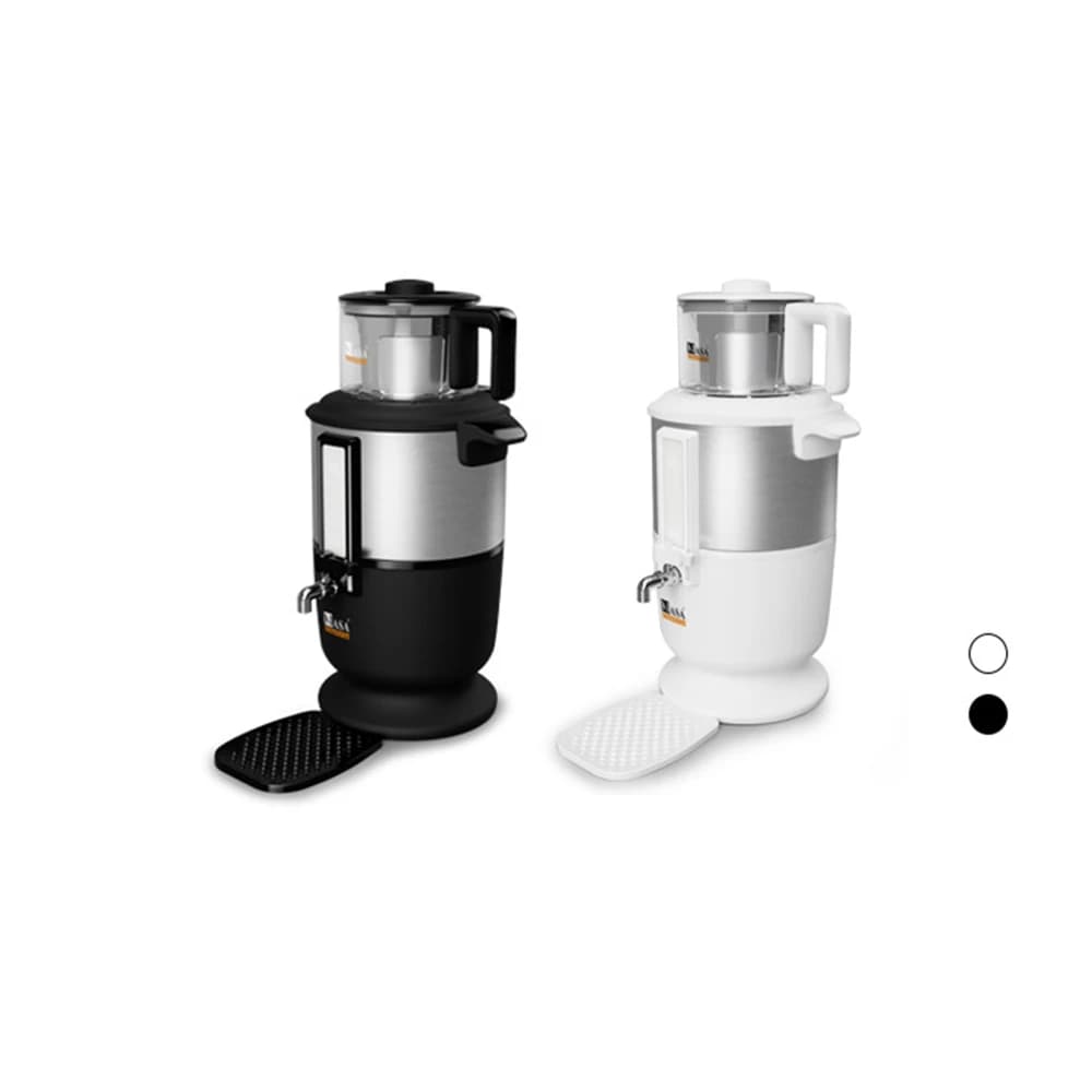سماور برقی ناسا الکتریک مدل NS-524 (سفید – مشکی)
