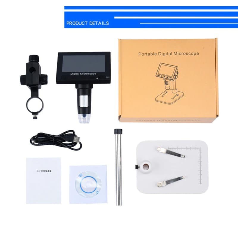 دستگاه آنالیزور پوست و مو اسکنر تبلت دار DIGITAL MICROSCOP — تصویر ۵
