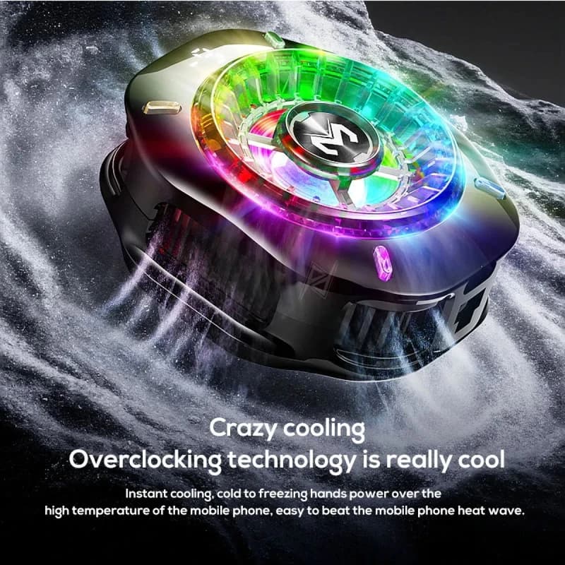 خنک کننده گوشی ممو CX10 RGB PRO | خنک کننده گیمینگ موبایل — تصویر ۶