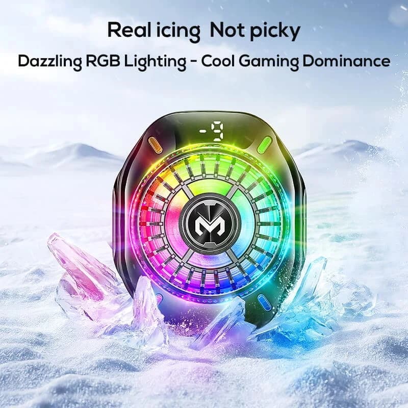 خنک کننده گوشی ممو CX10 RGB PRO | خنک کننده گیمینگ موبایل — تصویر ۵