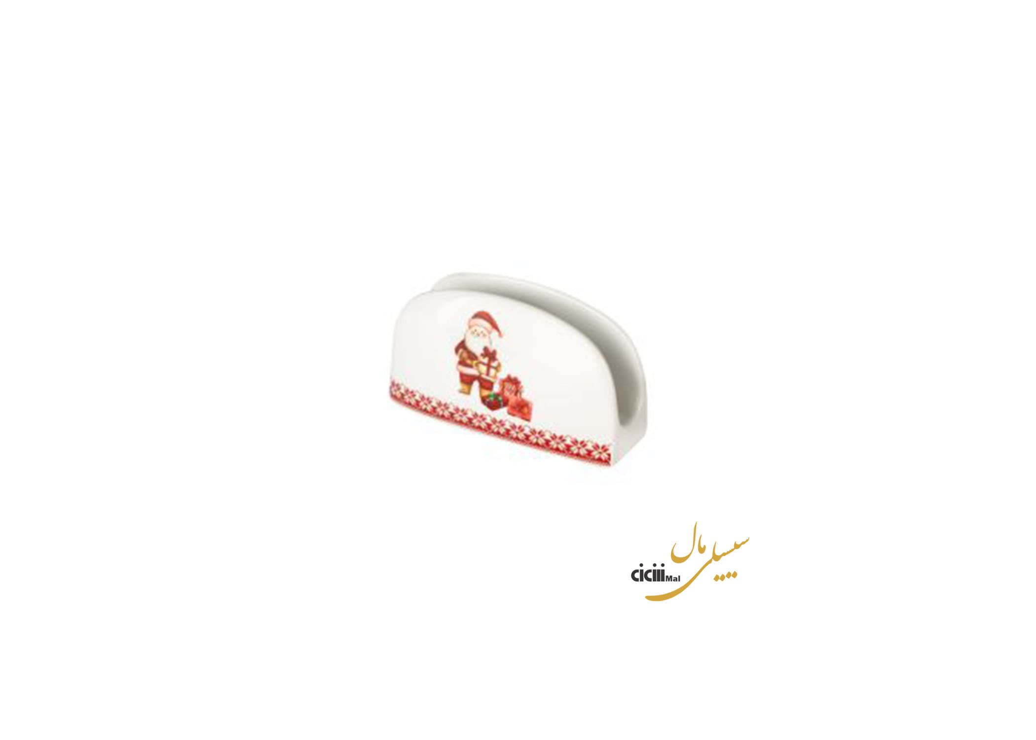 جای دستمال کاغذی هتلی چینی زرین ایران