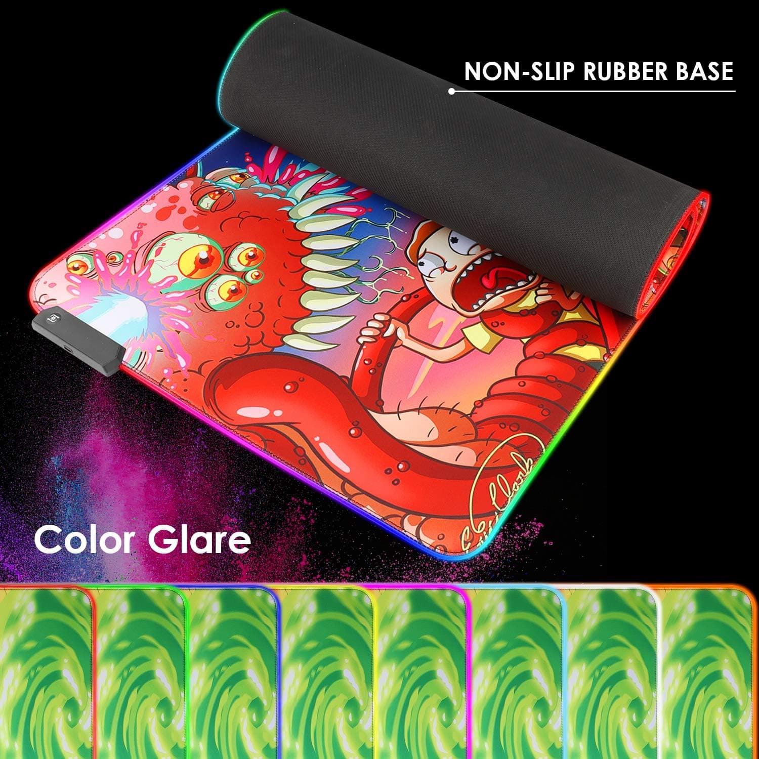 ماوس پد گیمینگ Imegny RGB Mouse Pad — تصویر ۳
