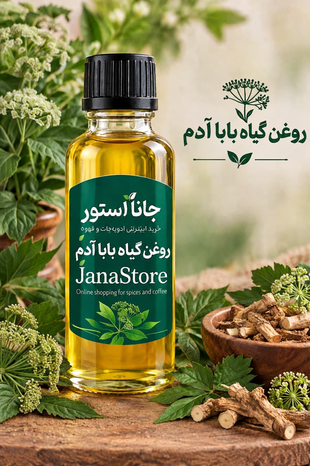 روغن بابا آدم (120 میلی )