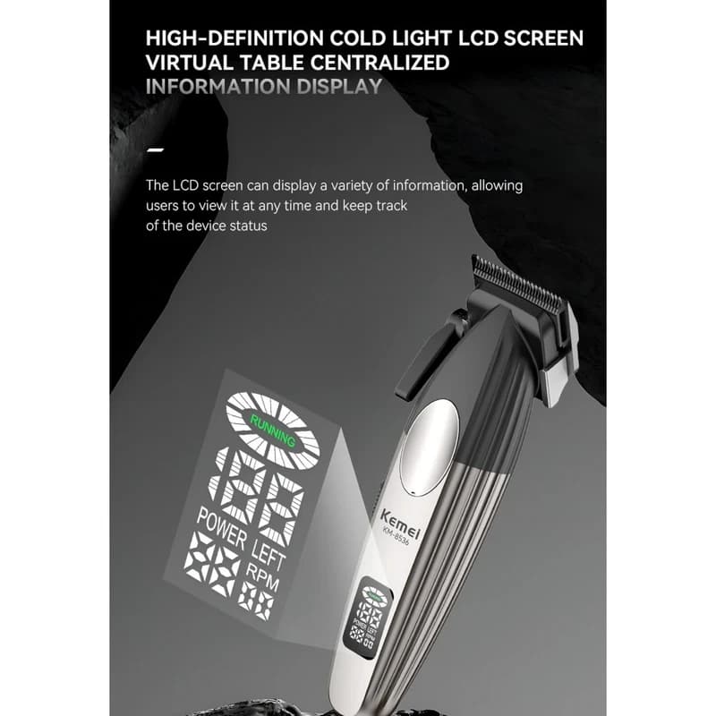 ماشین اصلاح شارژی کیمی مدل KM-8536 — تصویر ۴