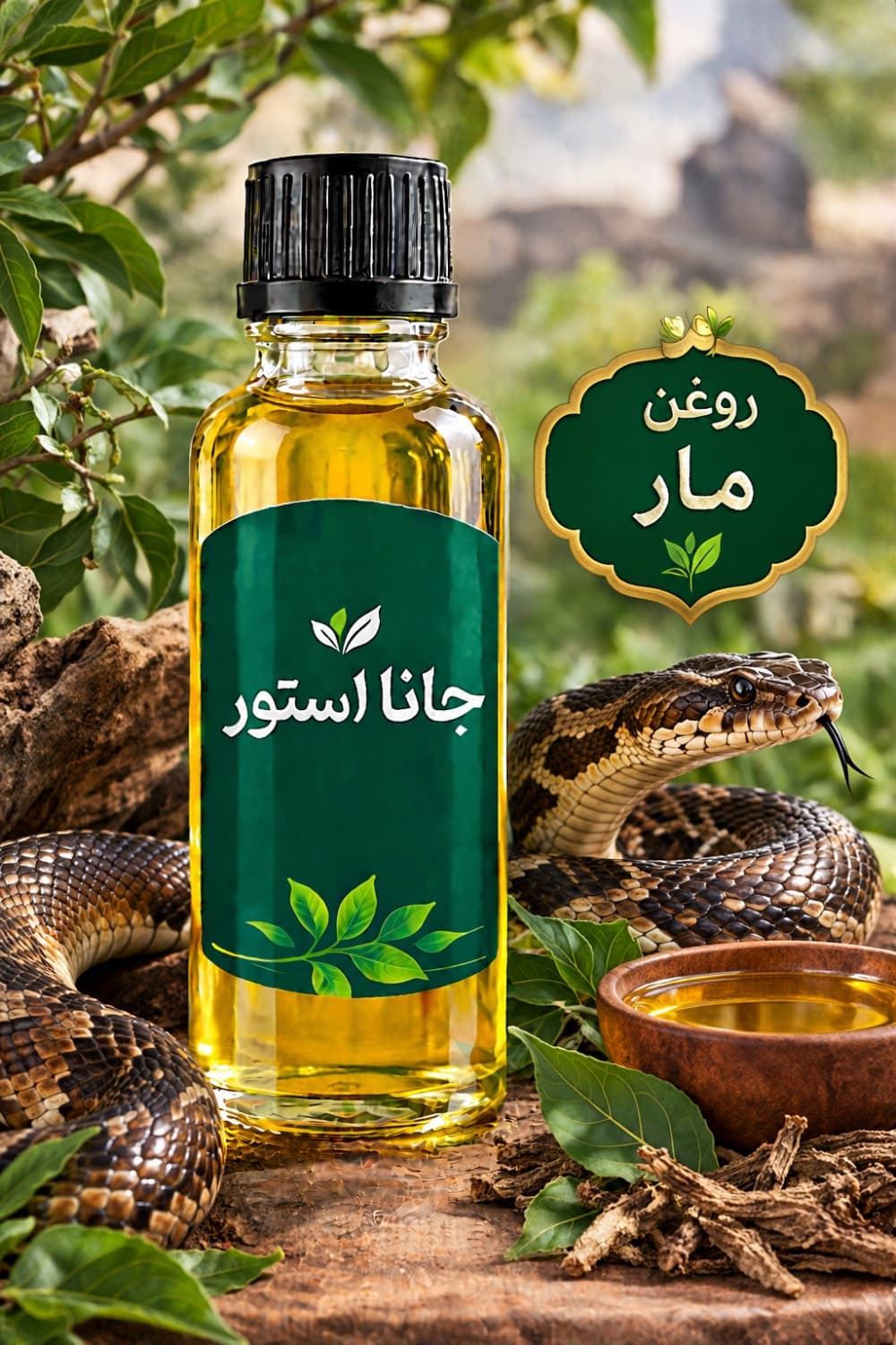 روغن مار (120میلی)