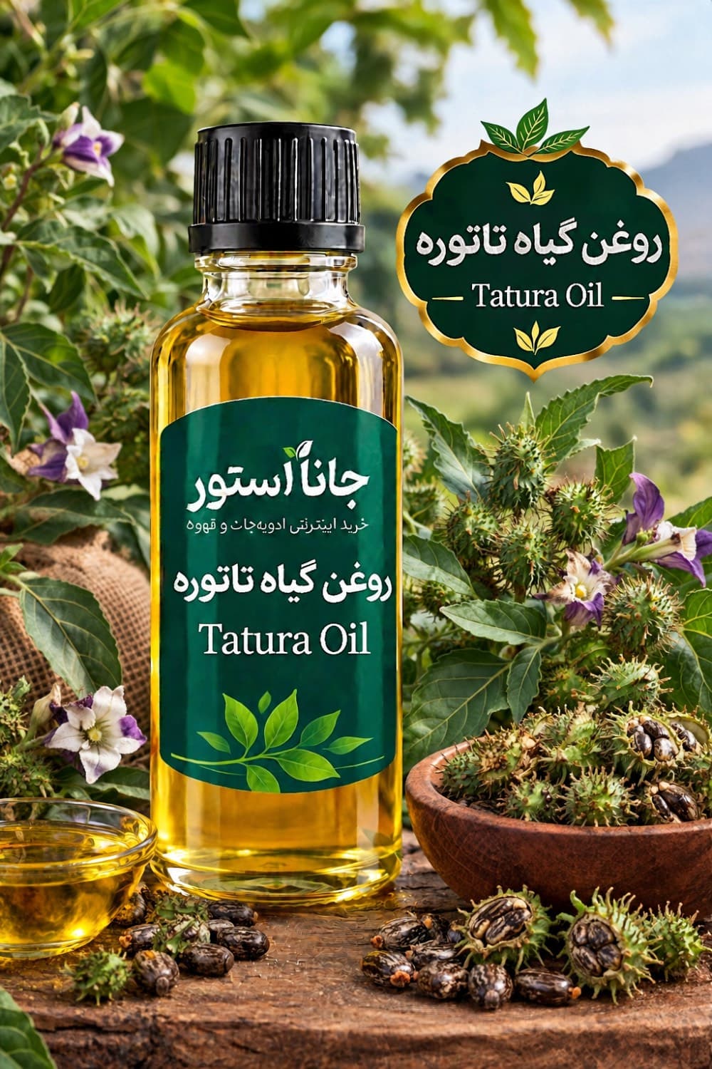 روغن تاتوره ( 120میلی)