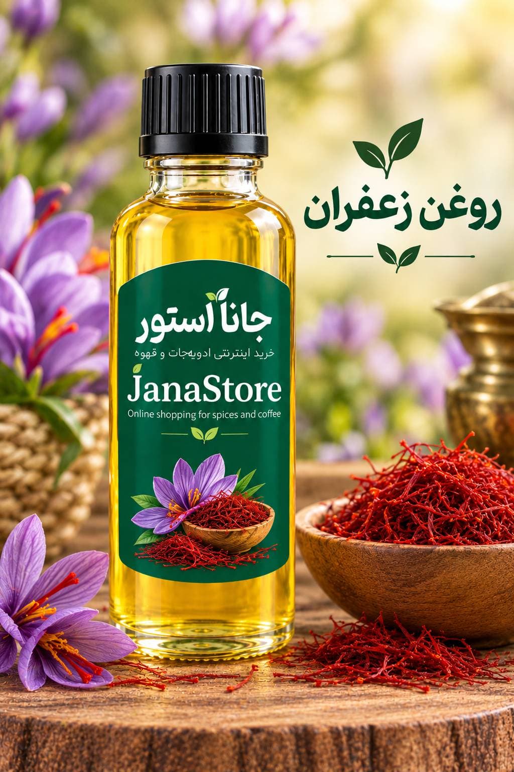 روغن زعفران (120 میلی)