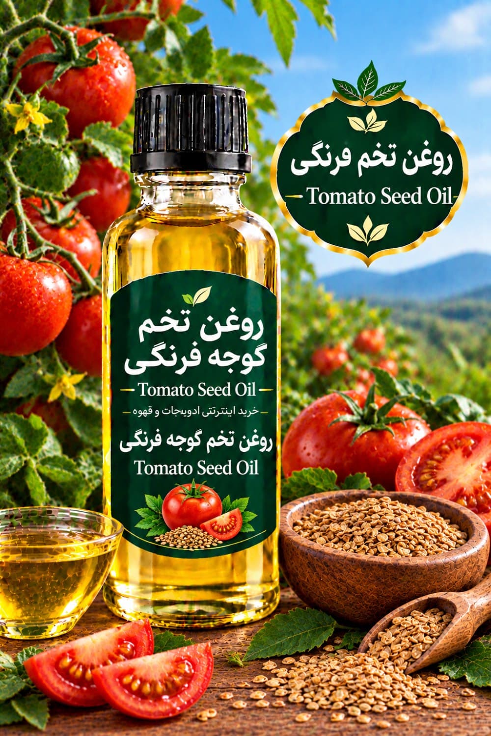 روغن تخم گوجه فرنگی (120 میلی )