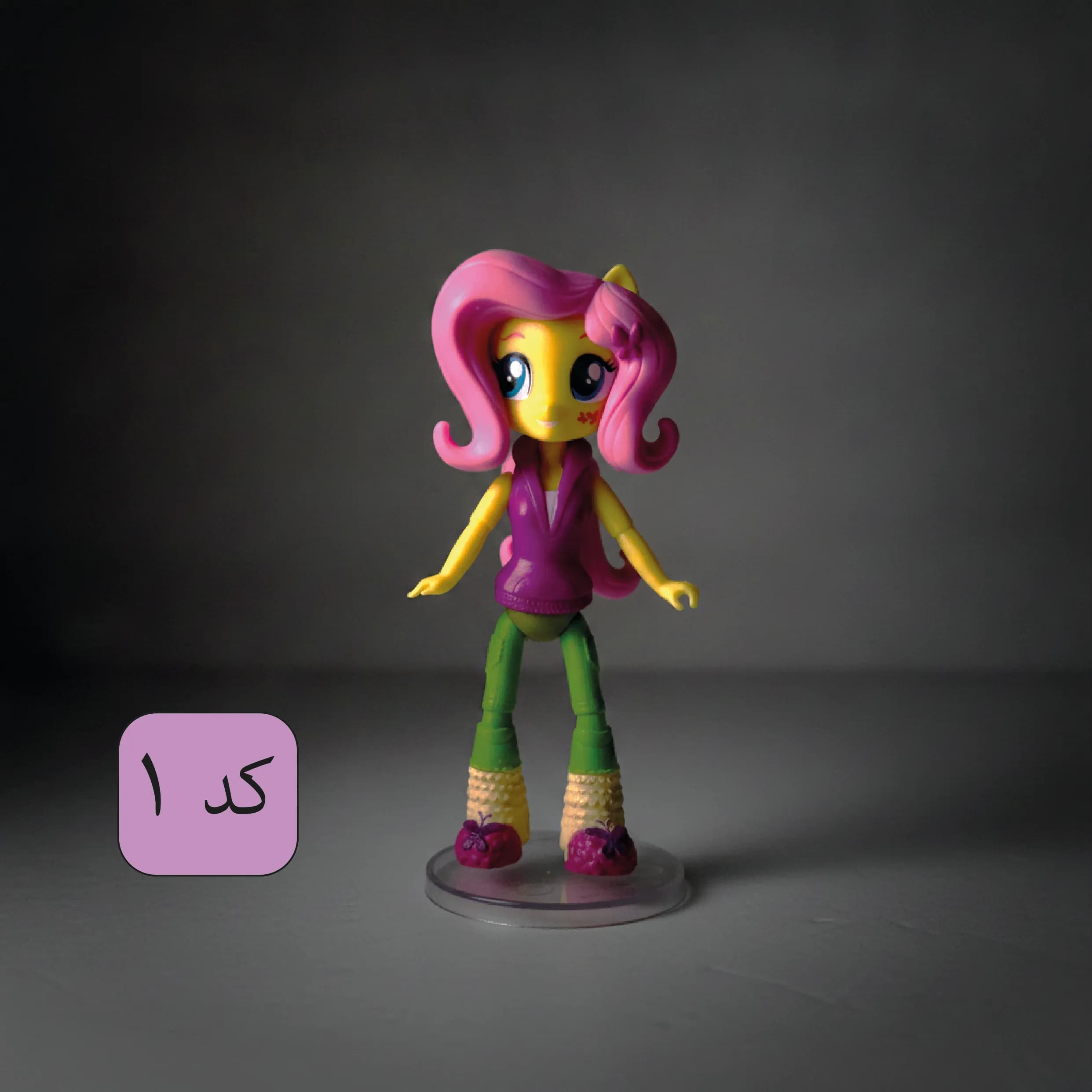 ست ۶ عددی فیگور دختران اکواستریا (Equestria Girls) پونی کوچولو مای لیتل پونی — تصویر ۲