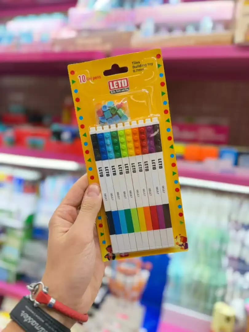 خودکار 6 و 10 رنگ لگویی