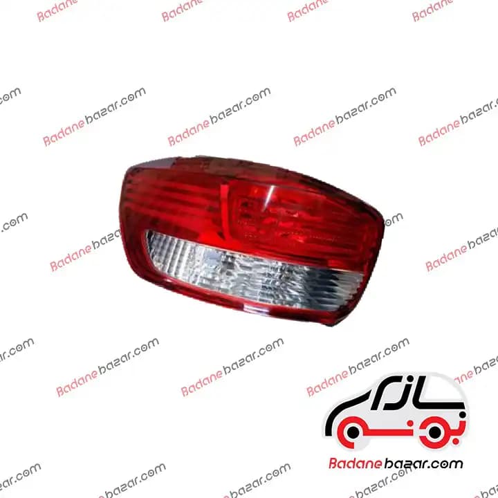 چراغ خطر عقب تیبا ۲ (هاچبک) سمت چپ برند جمساز کیفیت شرکتی بدنه بازار
