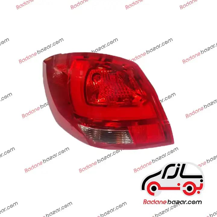 مجموعه کامل چراغ عقب کوییک سمت چپ (روی گلگیر + روی صندوق) برند فناوران | بدنه بازار — تصویر ۲