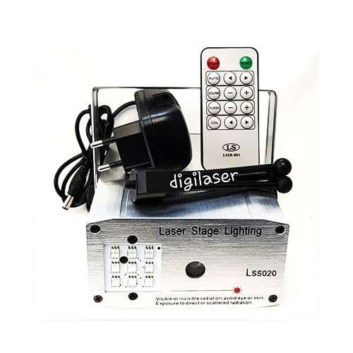 لیزرشو 020 سبز و قرمز با افکت LED
