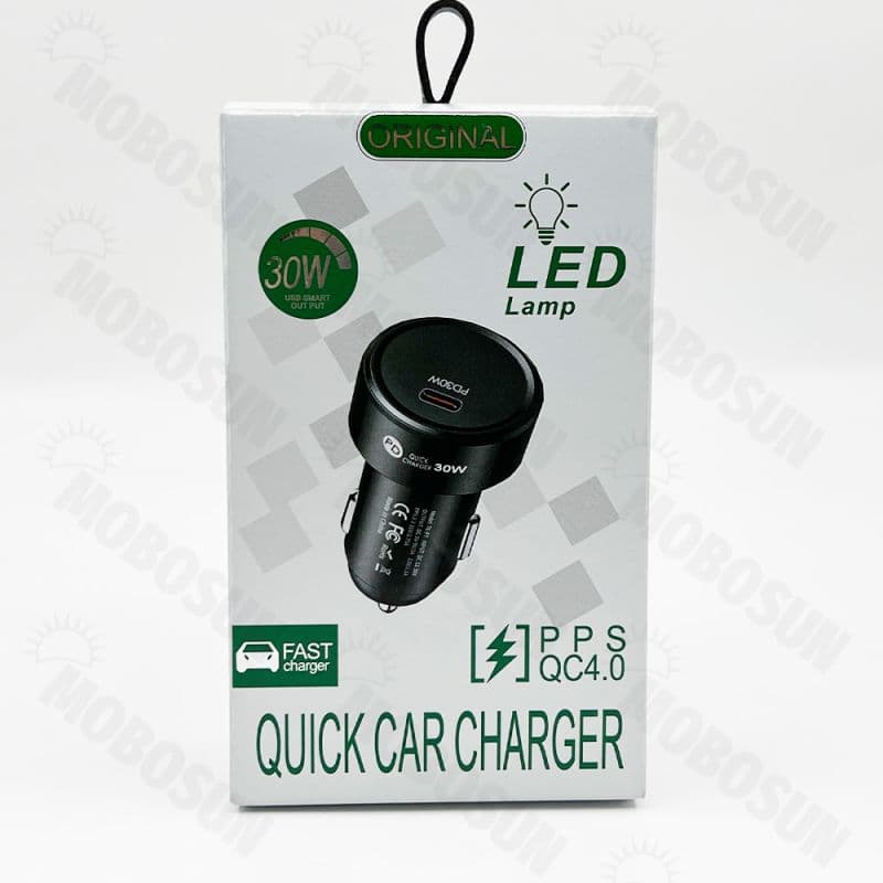 شارژر فندکی موبایل USB-C QC3 سوپر فست شارژ مدل P7