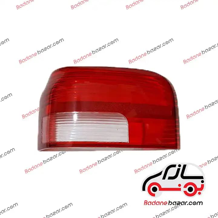 طلق چراغ خطر عقب پراید ۱۳۱ (چپ و راست)رنگ ثابت – بدنه بازار — تصویر ۲