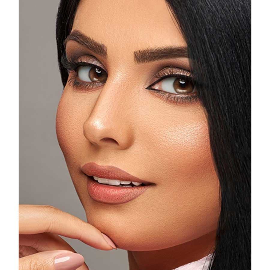 لنز رنگی دهب نچرال هازل سالانه کد DN104 — تصویر ۳