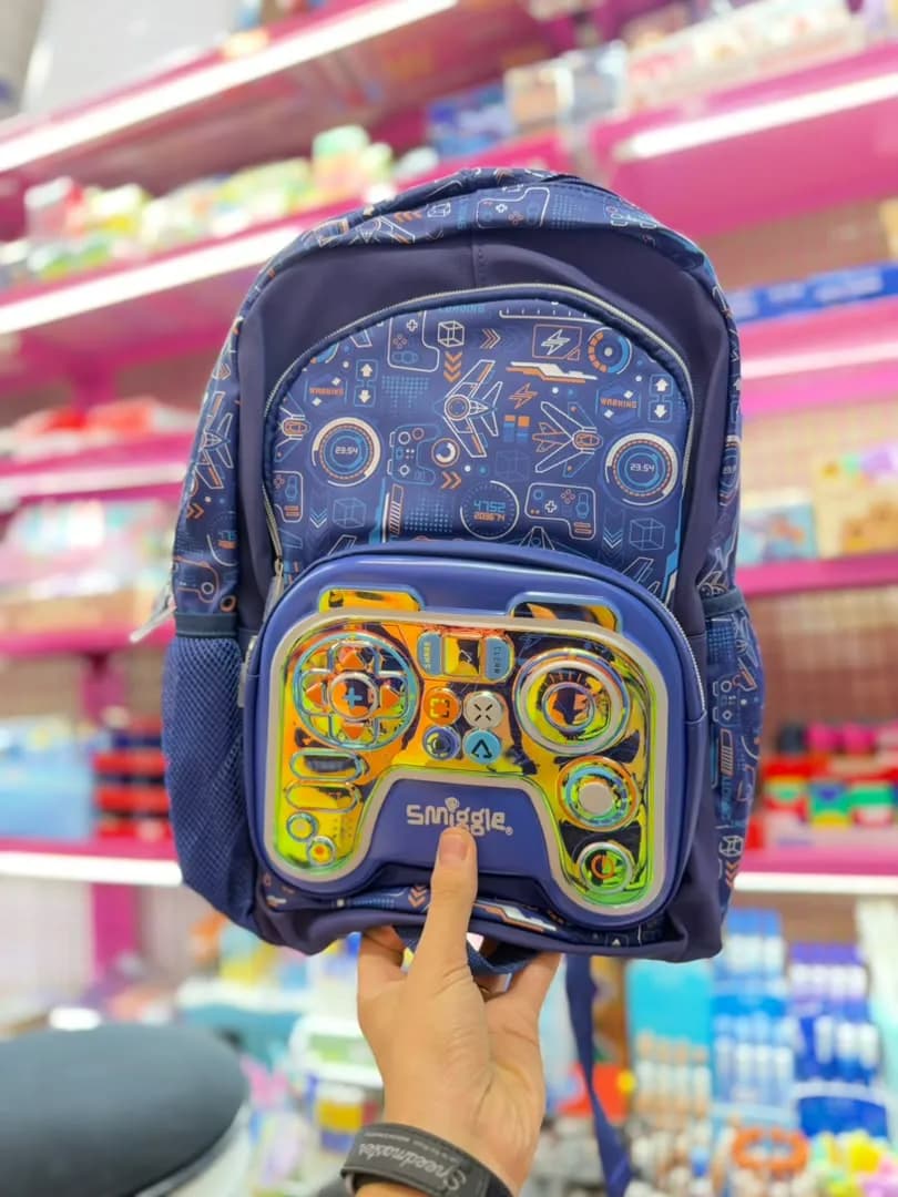کوله پشتی مدرسه برند اسمیگل — تصویر ۳