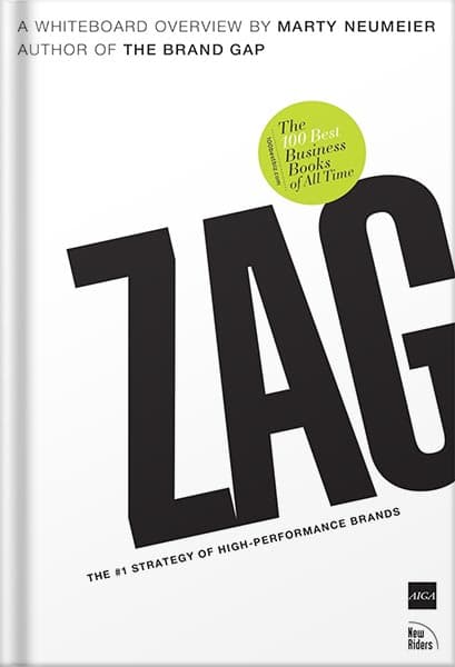دانلود کتاب ZAG: The #1 Strategy of High-Performance Brands by Marty Neumeier