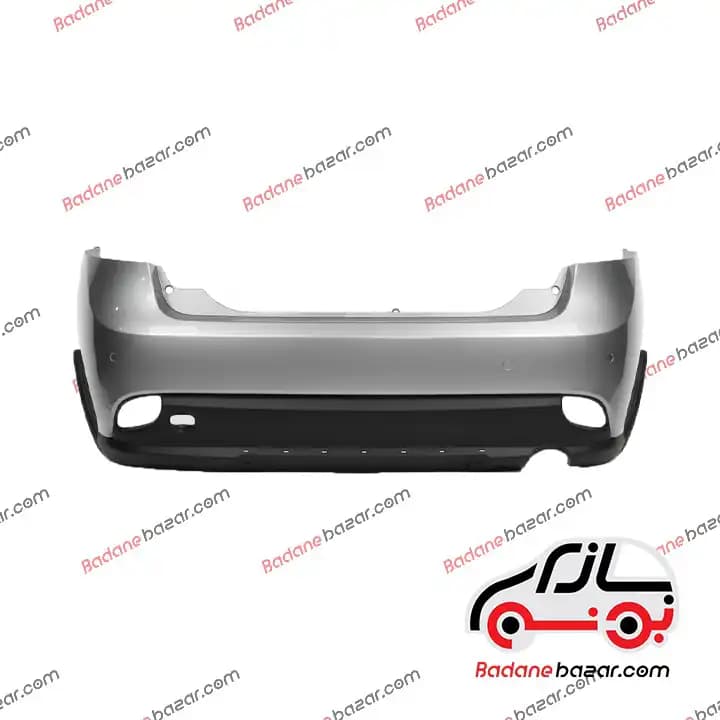 سپر عقب کوییک نقره ای متالیک(رنگ کوره ای) برند بدنه بازار کیفیت اصلی
