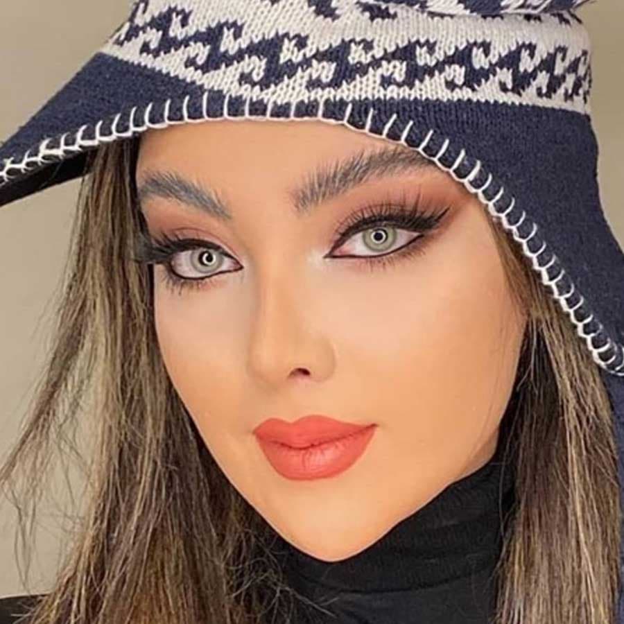 لنز رنگی دیاموند ویولت گری فصلی کد Di1085