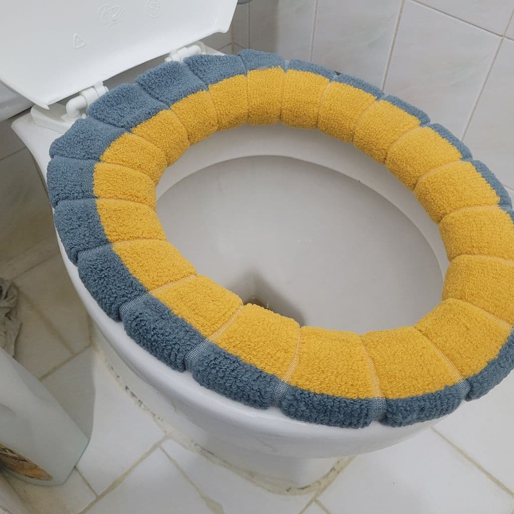 کاور گرمکن حوله ای توالت فرنگی