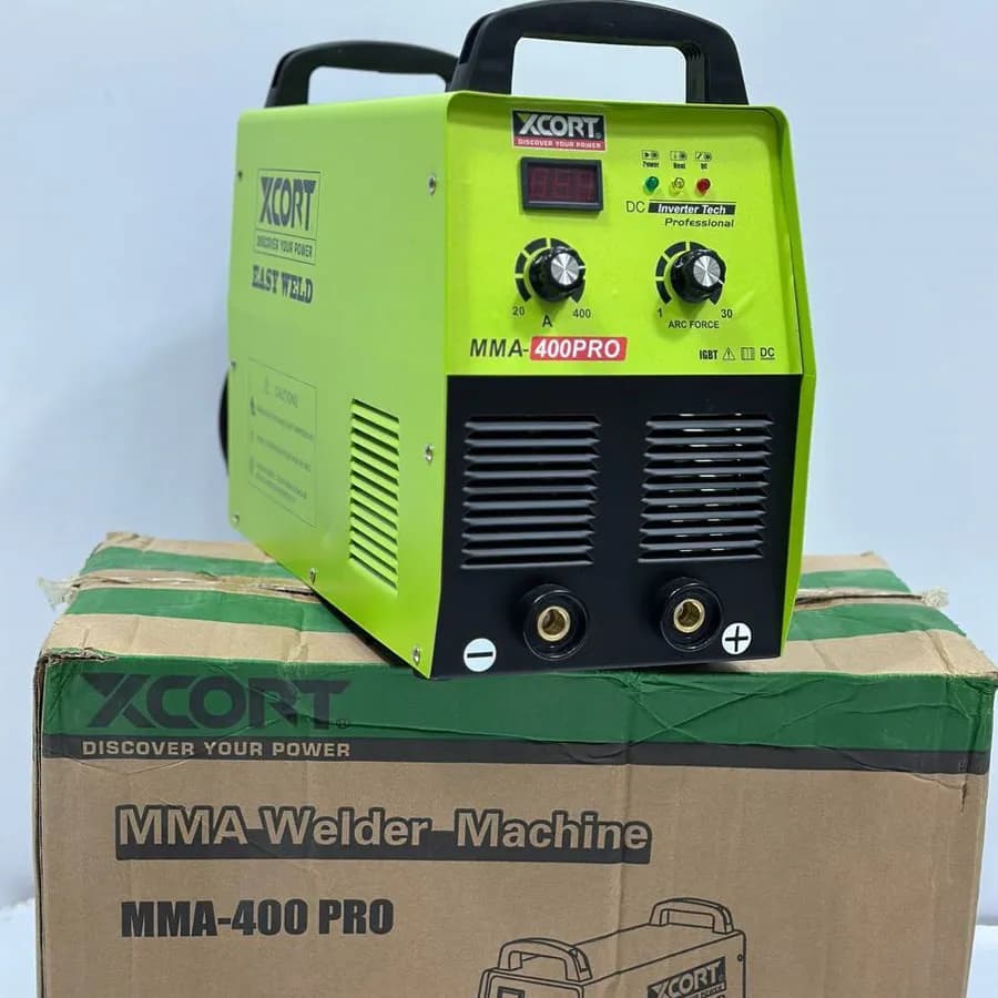 دستگاه جوش تک کار 400 آمپر پرو کاملا صنعتی ایکس کورت مدل mma400pro — تصویر ۵