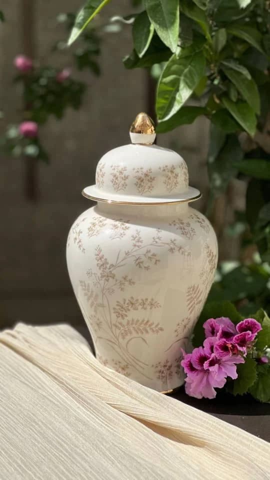 کندی سنبل کرم قهوه ای سایز ۳۵ سانت