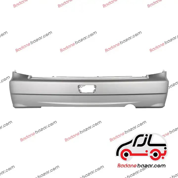 سپر عقب ۱۱۱ نقره‌ای متالیک رنگ کوره‌ای