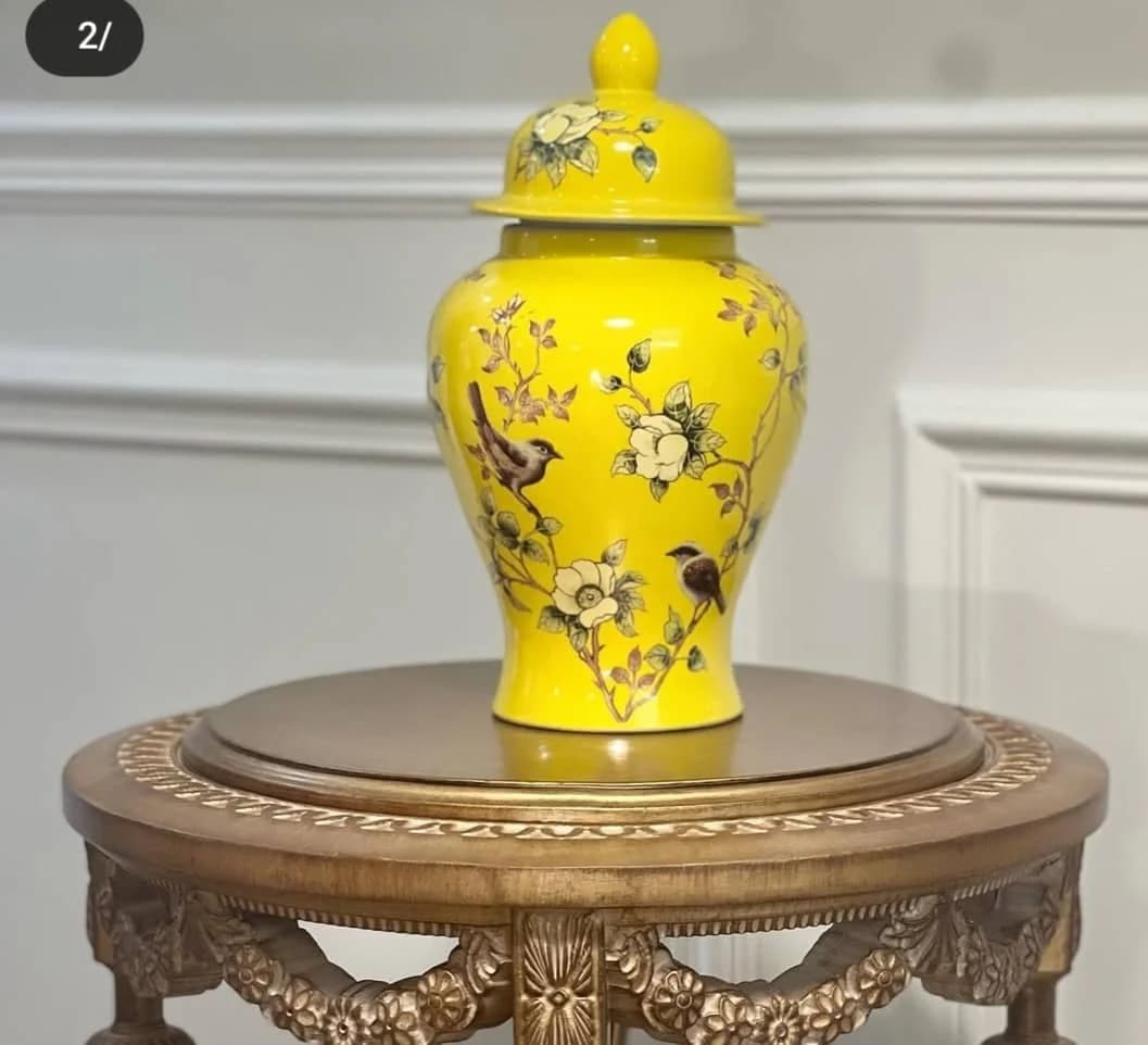 کندی زرد دلربا پرنده سایز ۳۵
