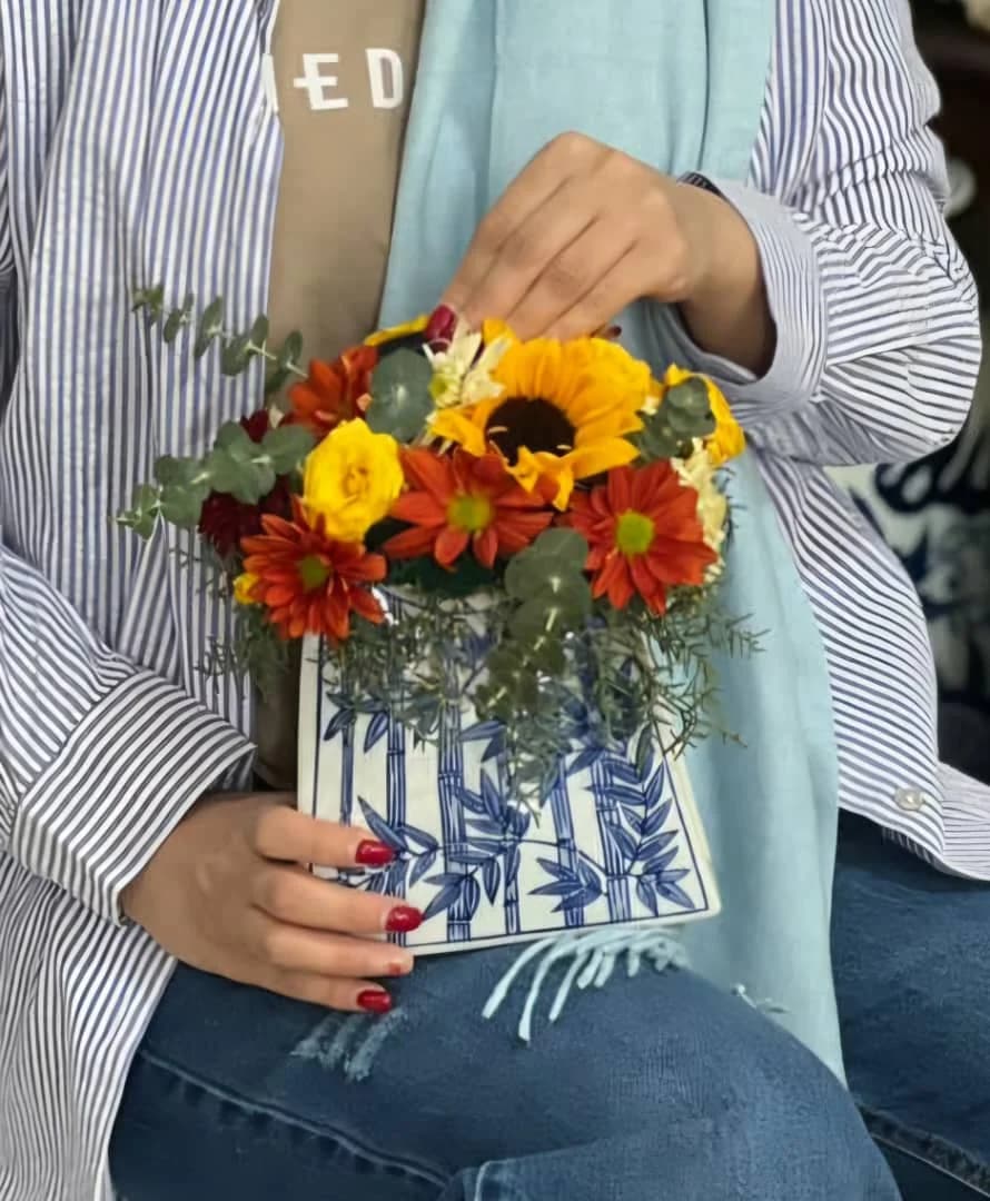 ساک زیبای بامبو