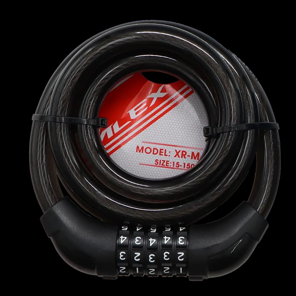 قفل دوچرخه الکس مدل ALEX XR-M614-S 15x1500MM