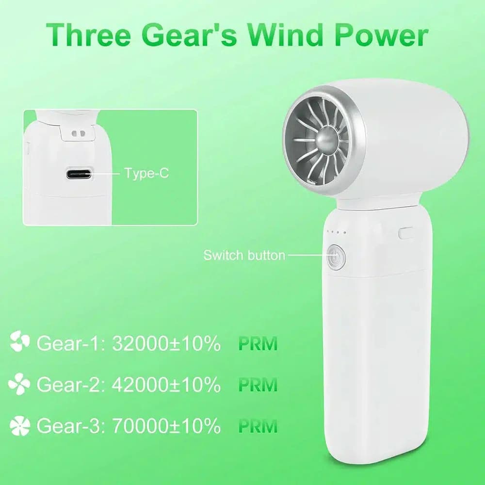 پاوربانک و جت فن گرین لاین مدل Green Lion GL-MF110 — تصویر ۷