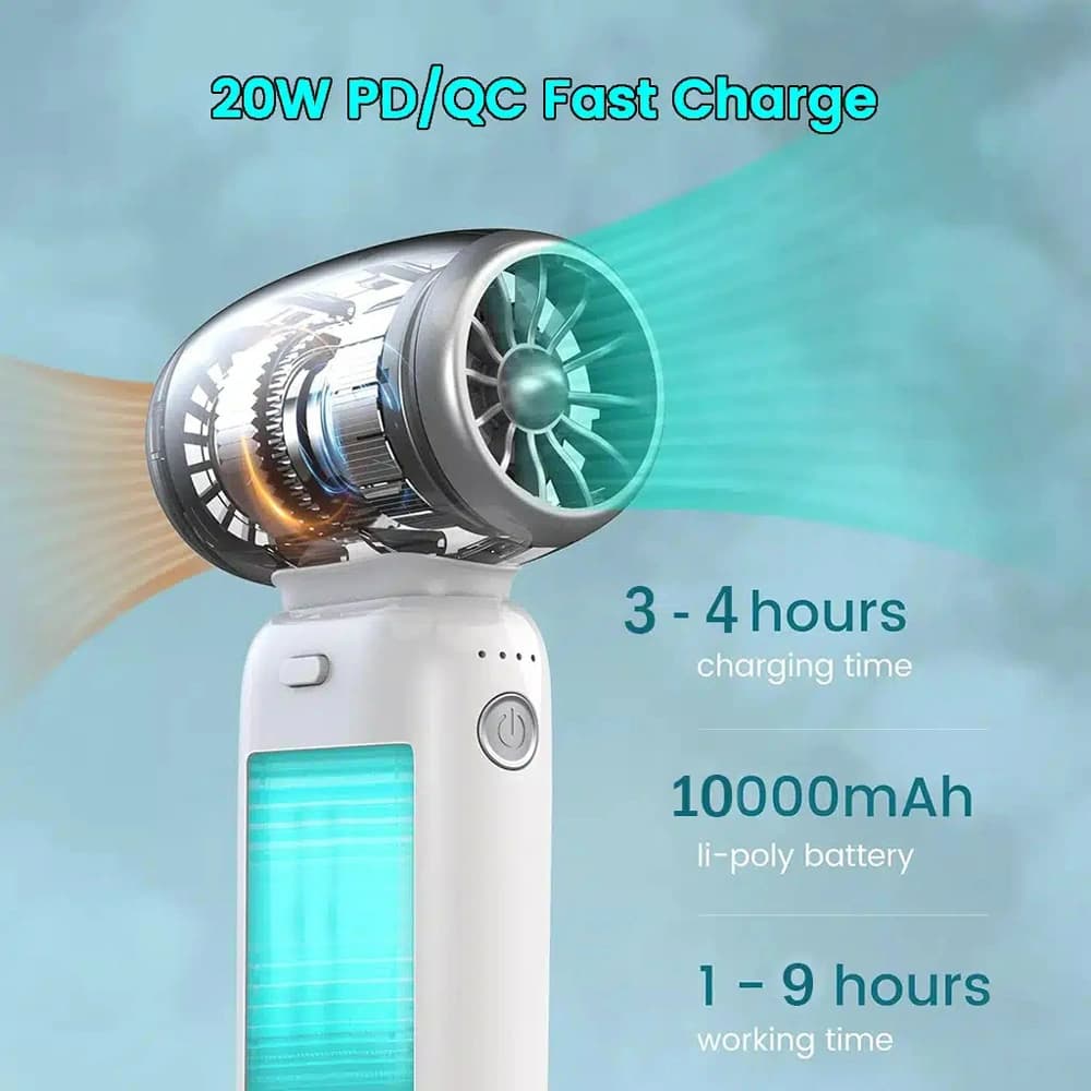 پاوربانک و جت فن گرین لاین مدل Green Lion GL-MF110 — تصویر ۴