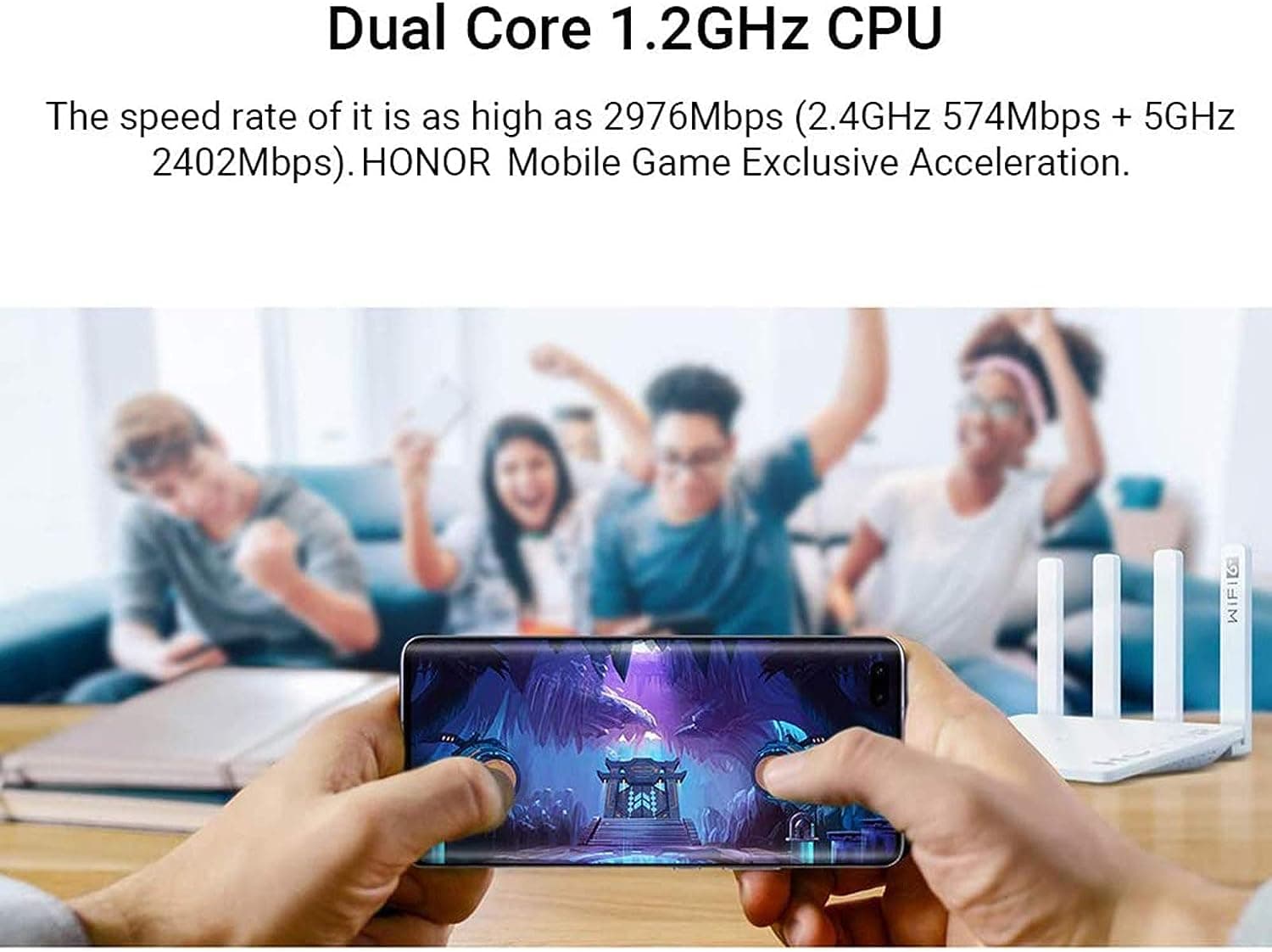 روتر آنر مدل 3 HONOR Router 3 Wi-Fi 6+WLAN Router 1000Mbit/s Dual Core — تصویر ۷