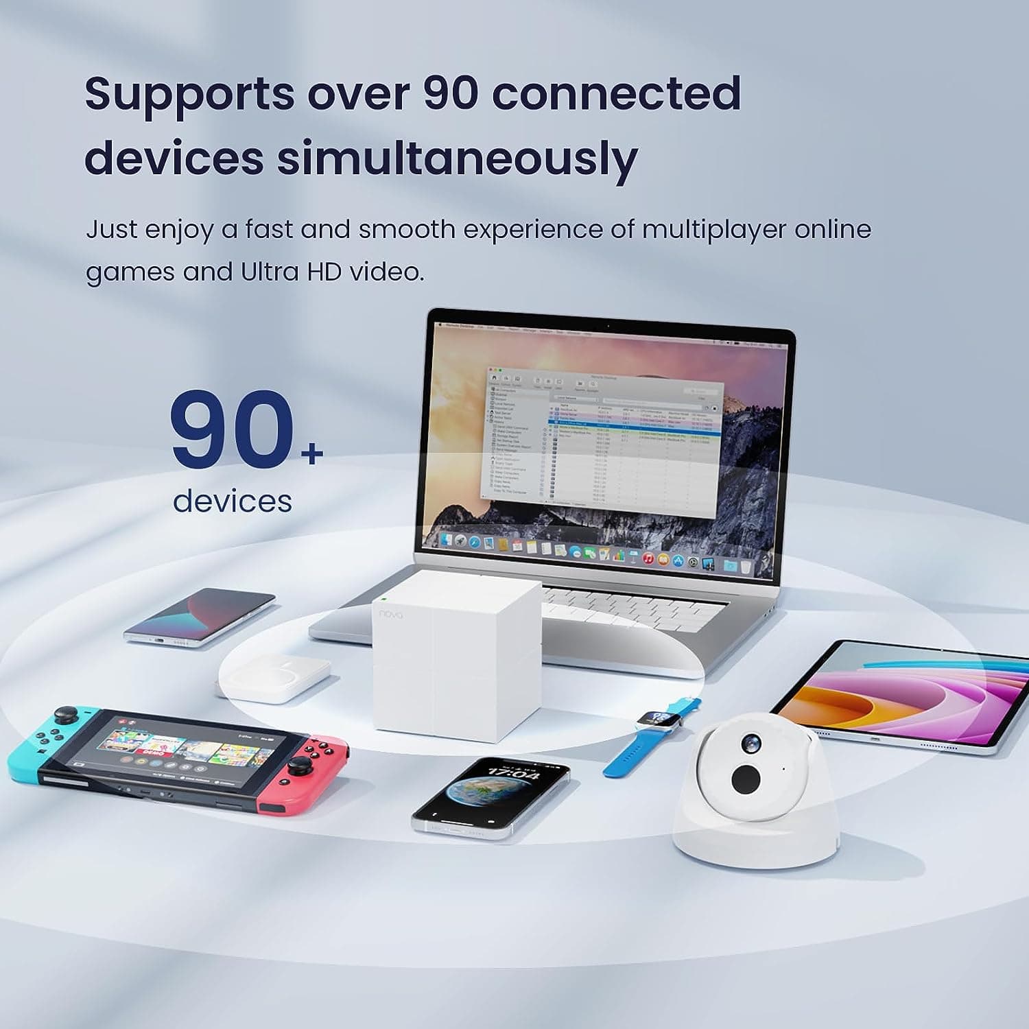 جایگزین روتر بی سیم و توسعه دهنده WiFi سیستم مش بی سیم تندا Tenda Nova MW6 — تصویر ۵