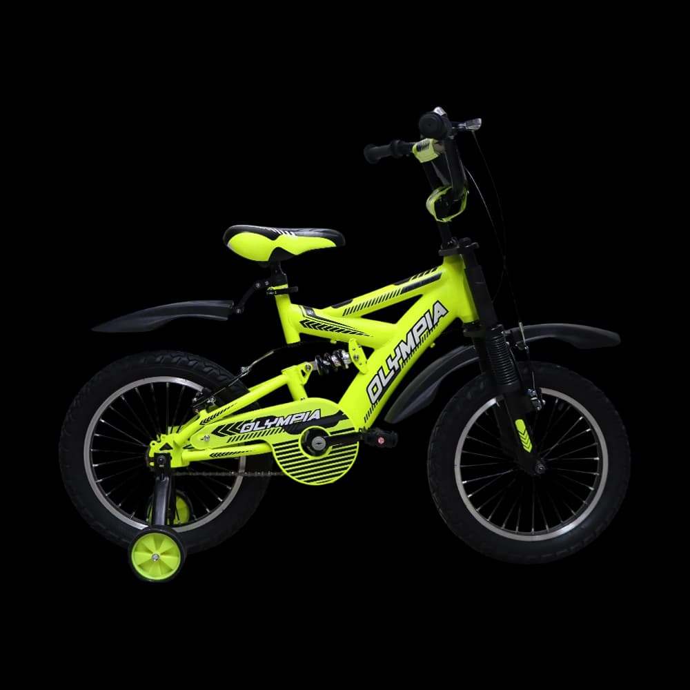 دوچرخه دو کمک المپیا سایز 16 مدل Olympia S-16906 ویبرک — تصویر ۳