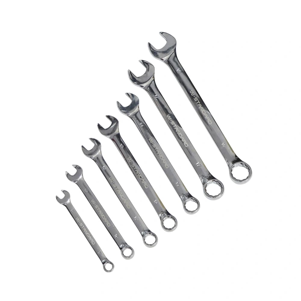 ست آچار یک سر رینگی دبلیو استاندارد مدل W Standard Combination Spanner Set ST-LYBS001 — تصویر ۲