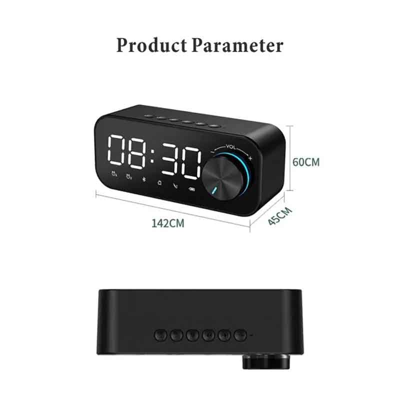 ساعت دیجیتال بلوتوث دار مدل B126 — تصویر ۲