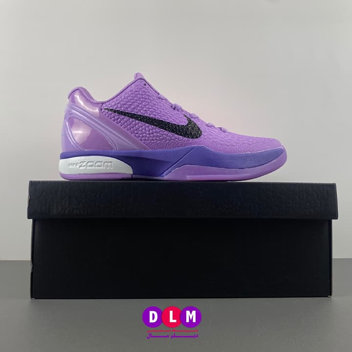 کفش بسکتبال نایکی کوبی 6 مدل nike kobe 6 Cotton Candy ( تا به تا ) — تصویر ۶