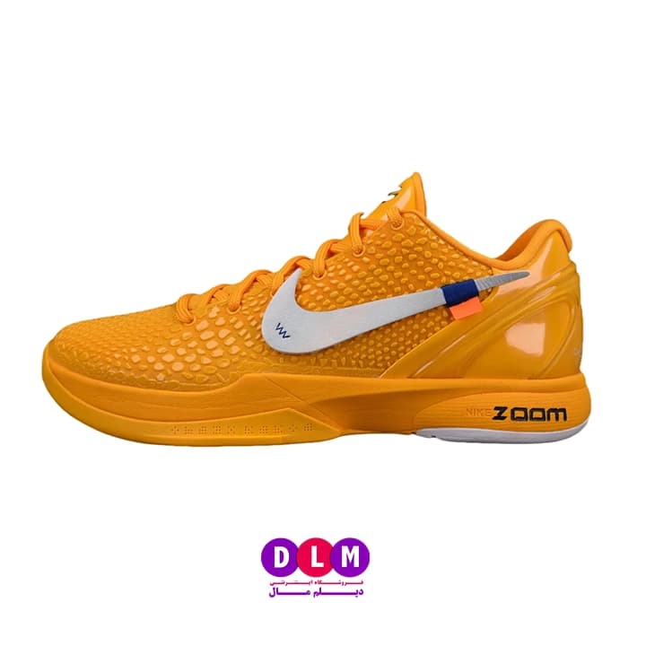 کفش بسکتبال نایکی کوبی 6 رنگ زرد / Nike Kobe 6 — تصویر ۴