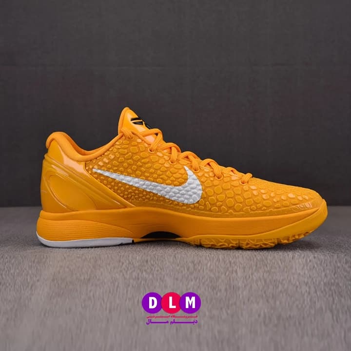 کفش بسکتبال نایکی کوبی 6 رنگ زرد / Nike Kobe 6 — تصویر ۳