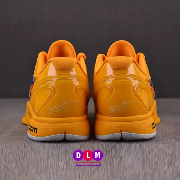 کفش بسکتبال نایکی کوبی 6 رنگ زرد / Nike Kobe 6 — تصویر ۶