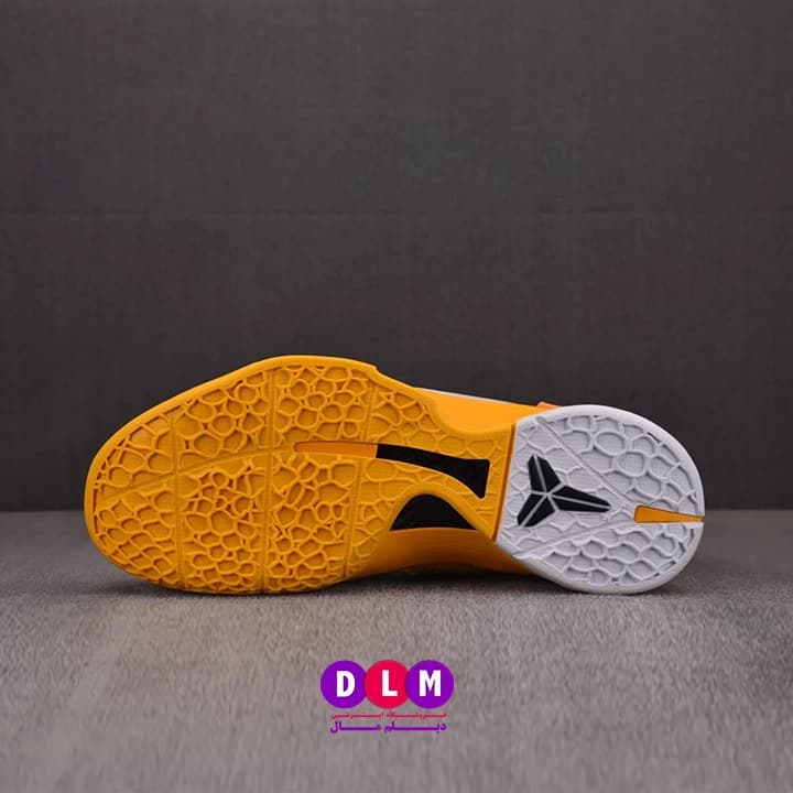 کفش بسکتبال نایکی کوبی 6 رنگ زرد / Nike Kobe 6 — تصویر ۸