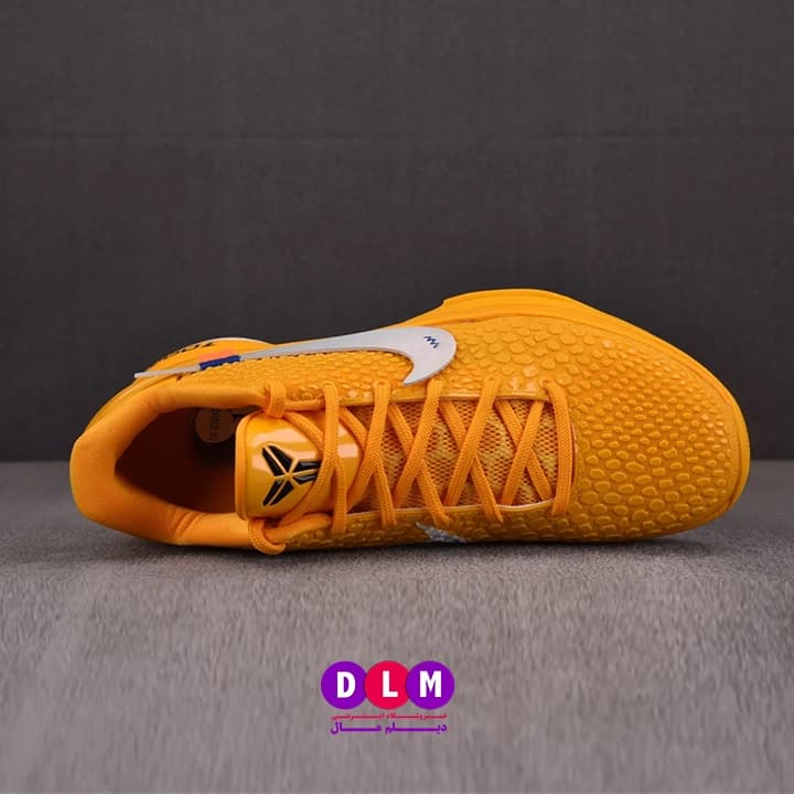 کفش بسکتبال نایکی کوبی 6 رنگ زرد / Nike Kobe 6 — تصویر ۵