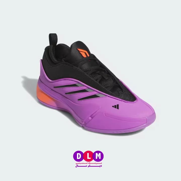 کفش بسکتبال آدیداس دیم 9 رنگ بنفش – adidas Dame 9 — تصویر ۴