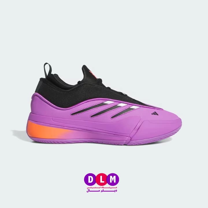 کفش بسکتبال آدیداس دیم 9 رنگ بنفش – adidas Dame 9 — تصویر ۳